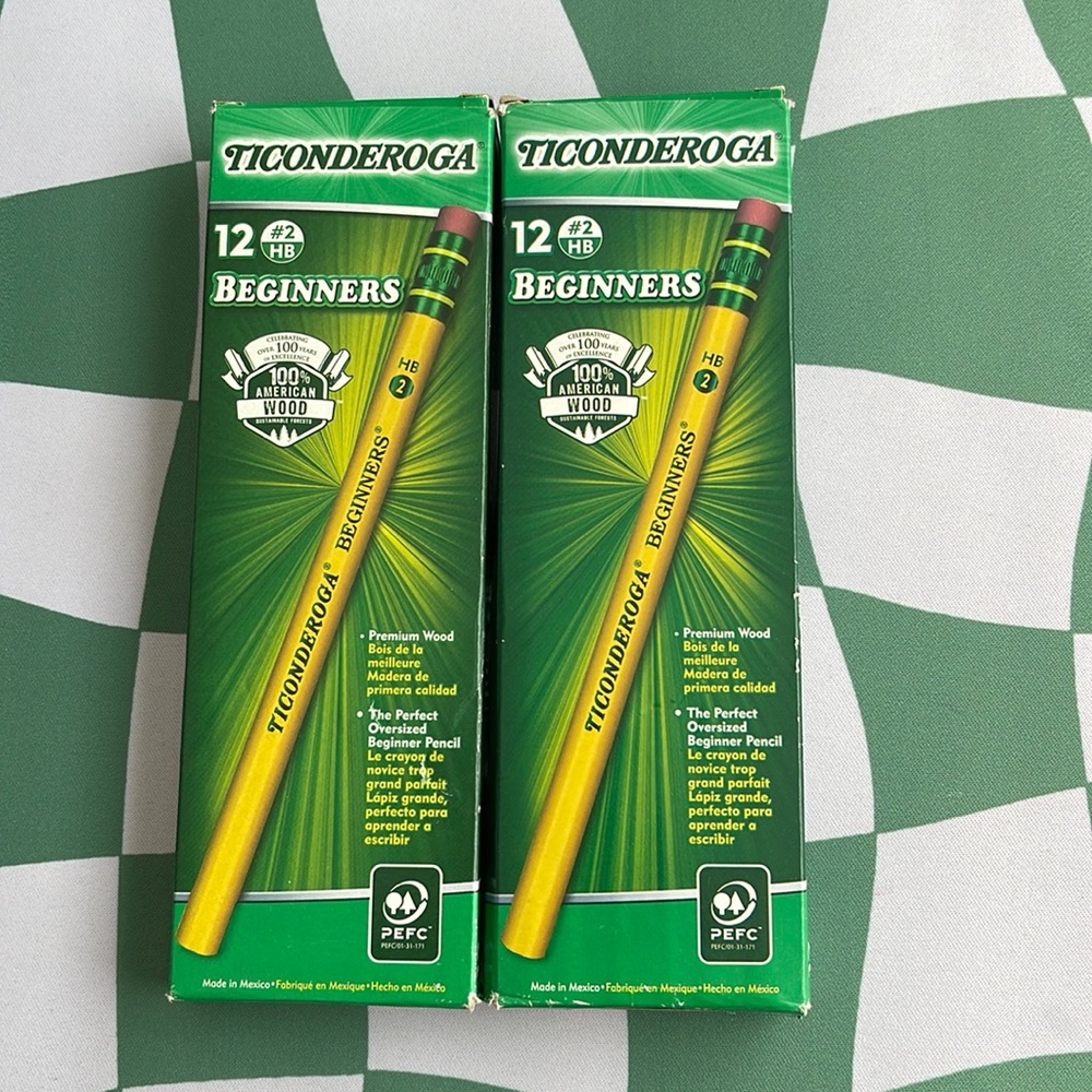 Ticonderoga Beginners 12 ct Pencils ✏️